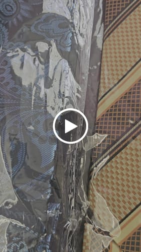 Customer video review of Teal Blue Paisley Silk Tie Hanky Cufflinks Set