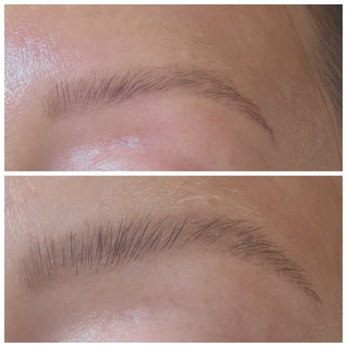 Customer photo review of Pick Me Up Brow Styling Gel (10,2 ml)