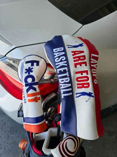 Customer photo review of F*ck It Express Headcover