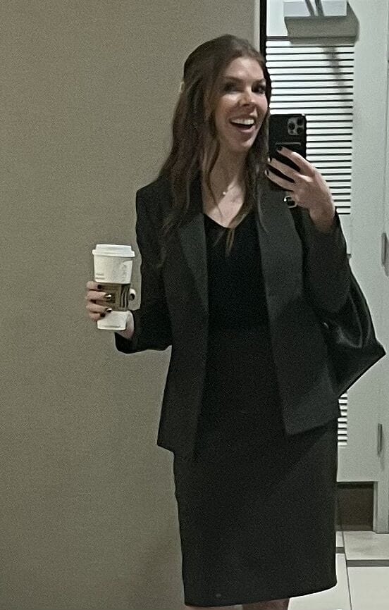 Customer photo review of Moreland Travel Blazer - OrigamiTech :: Olive