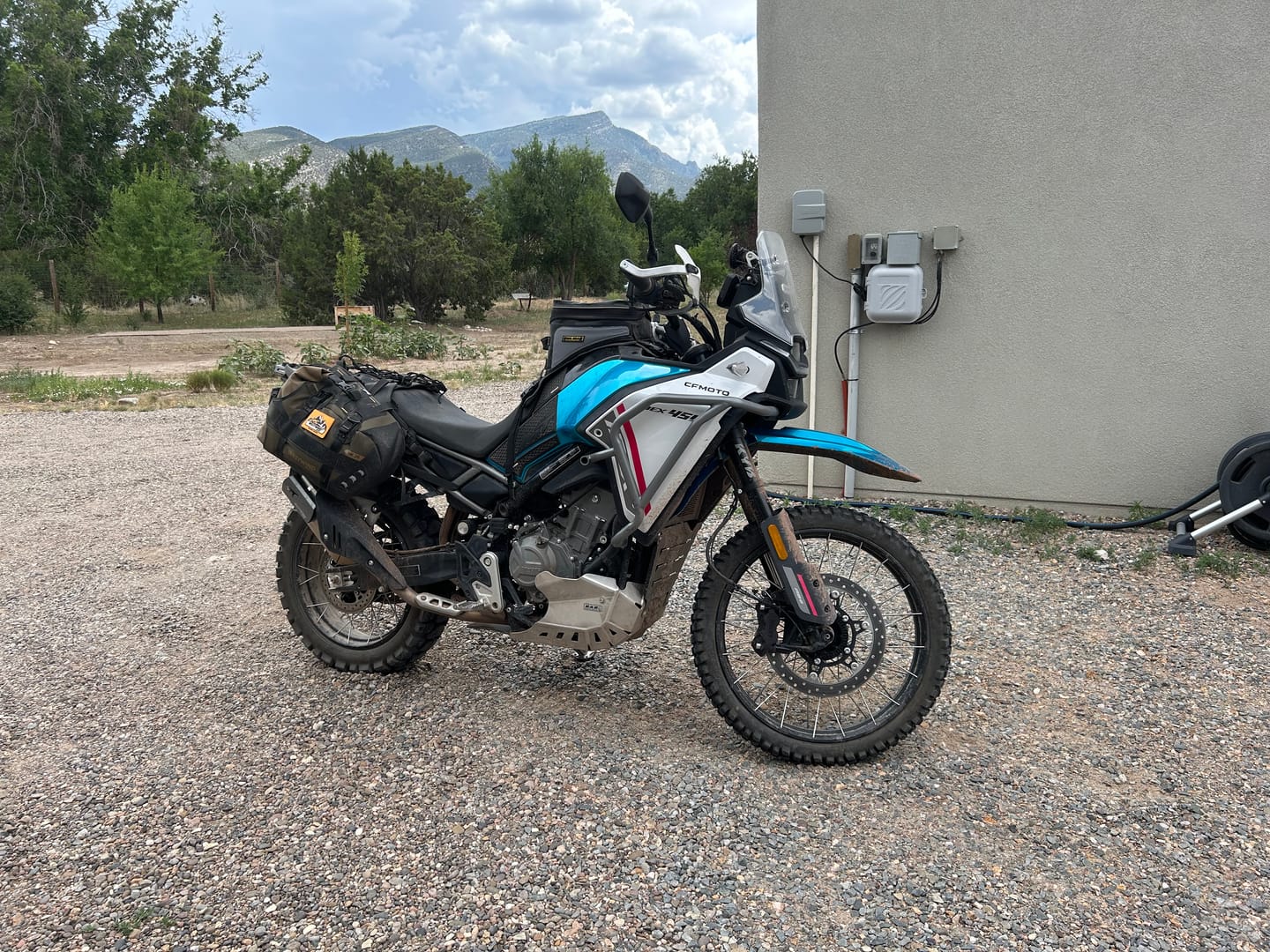 Customer photo review of CF450MT (Ibex 450) Luggage Rack