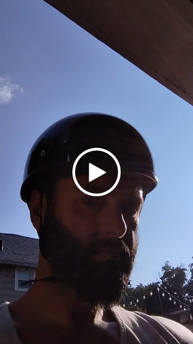 Customer video review of Smallest Lightest SOA DOT Beanie Helmet / Gloss Black