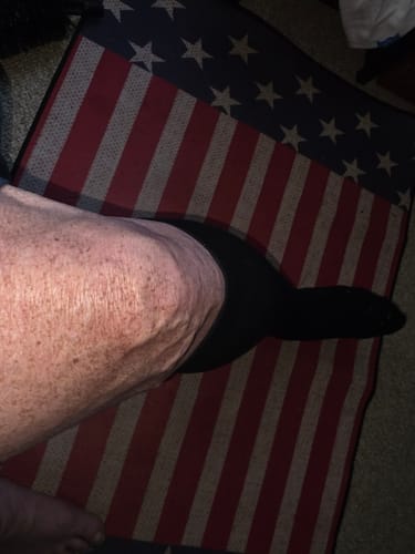 Customer photo review of Performance Eucalyptus Compression Socks