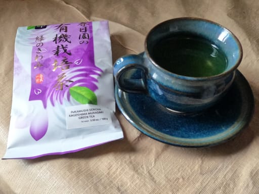 Customer photo review of Fukamushi Sencha Kagoshima Murasaki
