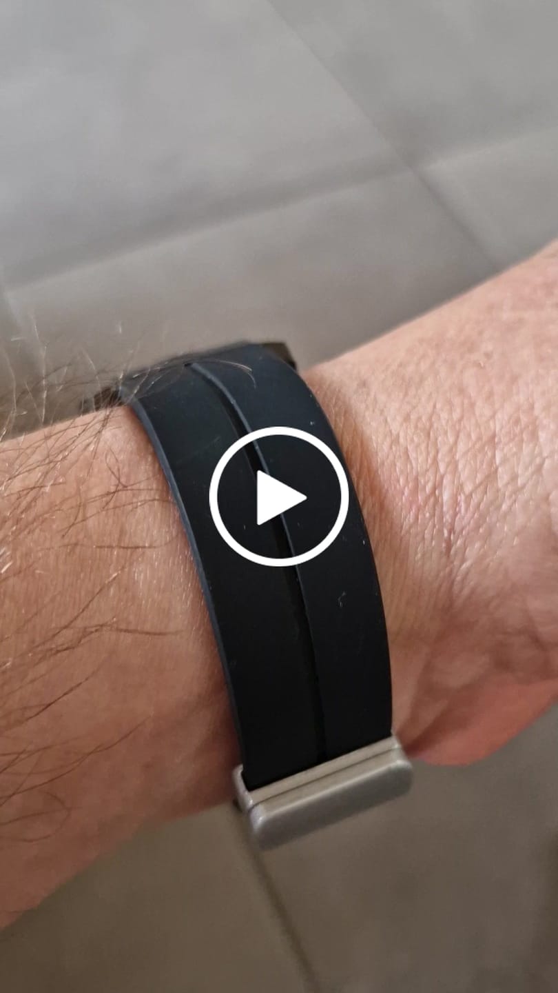 Customer video review of Sportbandje Zwart