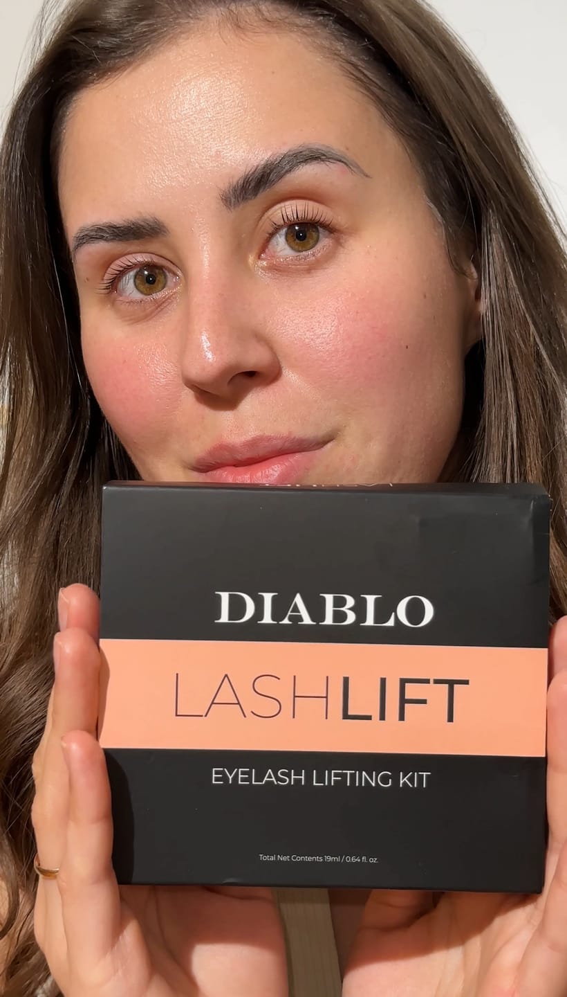 Customer photo review of Lashlift Starter Set
