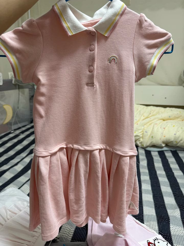 Customer photo review of Dave & Bella Summer Girls Cartoon Princess Dress