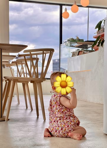 Customer photo review of Ladybird Days Organic Sleeveless Baby Bubble Body