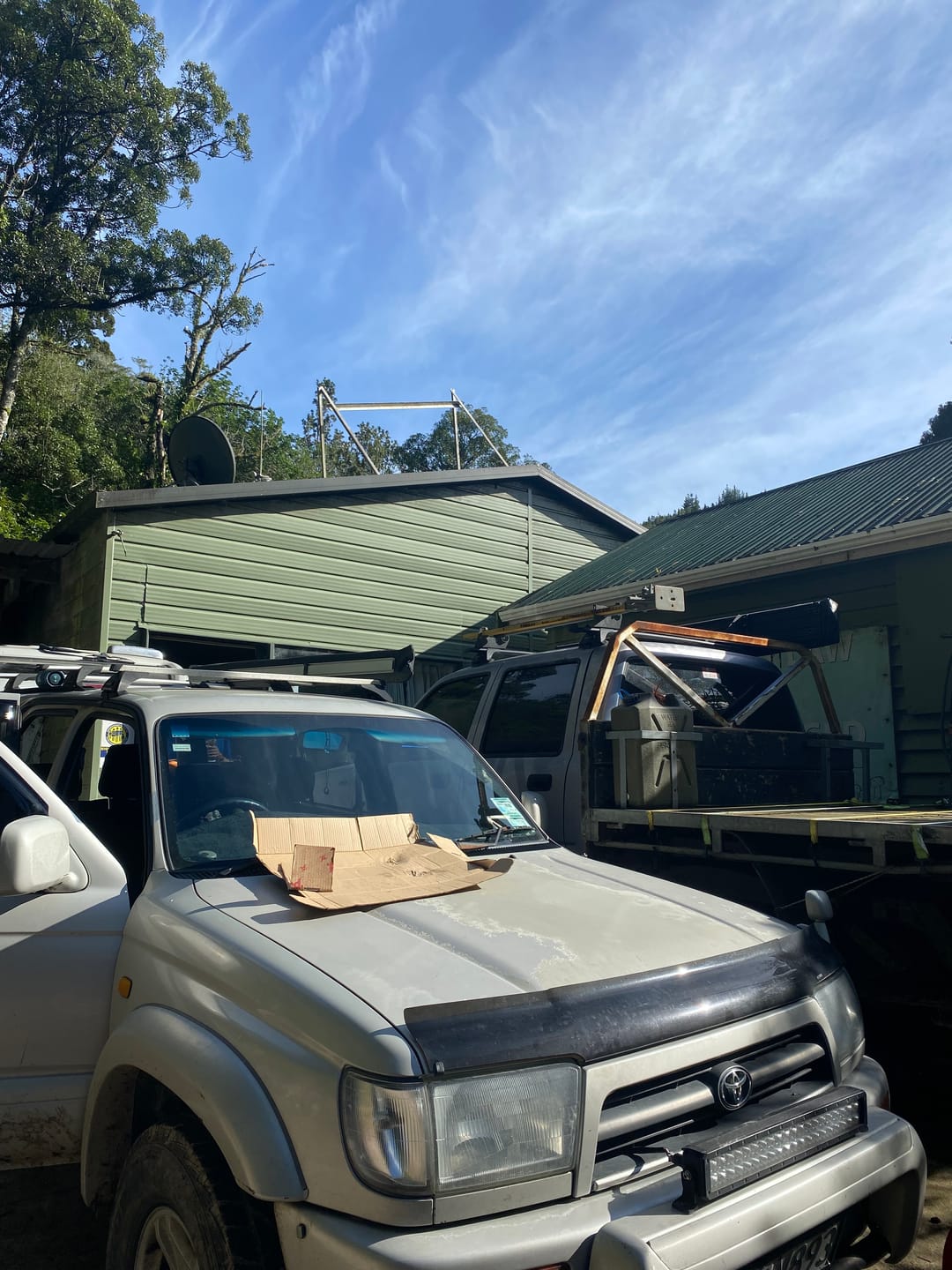 Customer photo review of Airplex Hilux Surf Bonnet Protector l 2nd, 3rd & 4th Gen 89 - 05