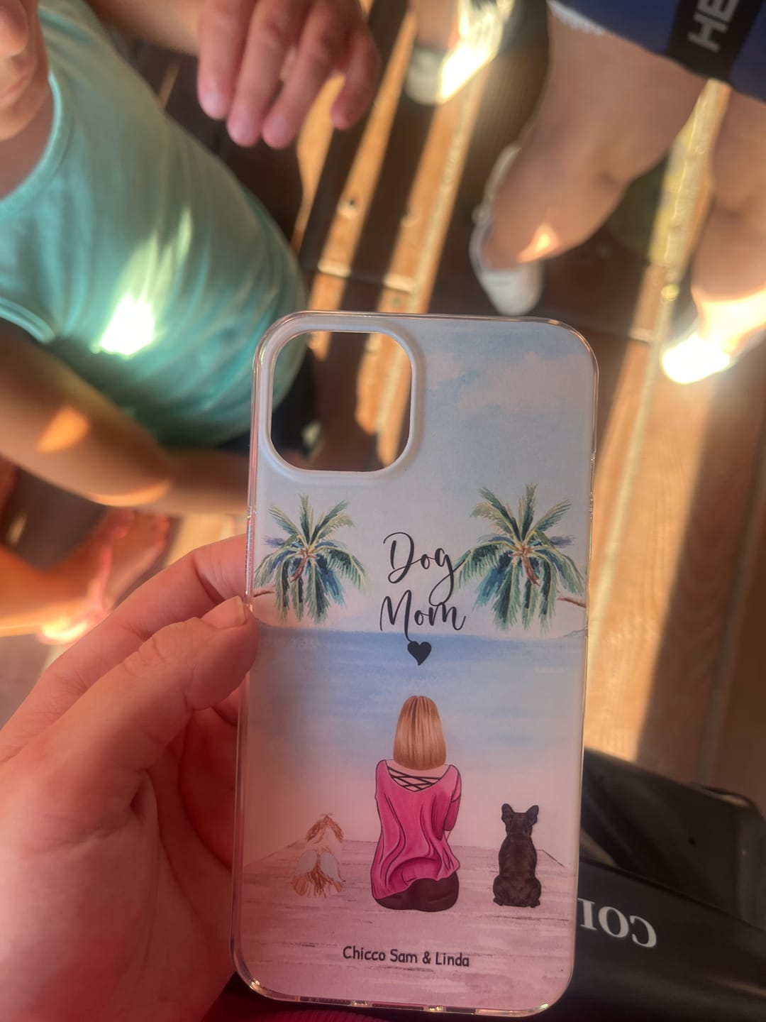Customer photo review of Insieme al mio animale domestico – Custodia per il telefono personalizzata