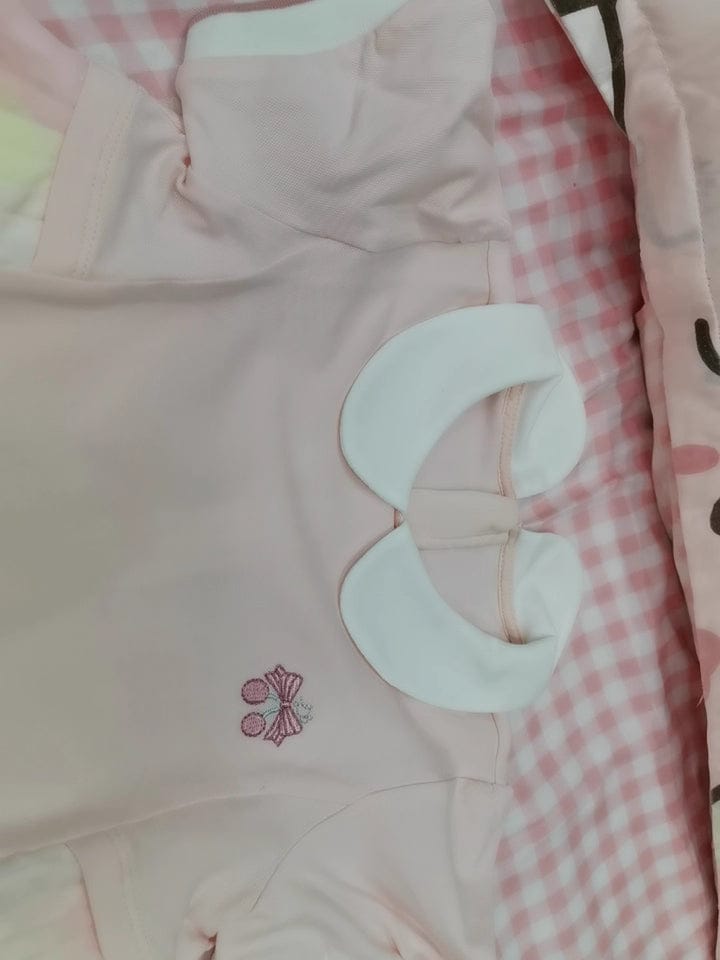 Customer photo review of Dave&Bella Baby Girls Summer Short Sleeve Pink Pleated Dress