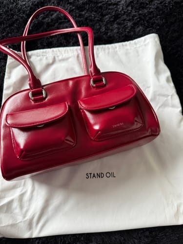 Customer photo review of STAND OIL - Chubby Bag / Red Wine (DISPATCH IN 48HRS)