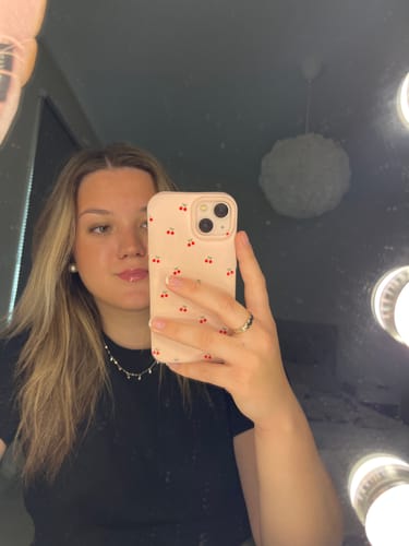 Customer photo review of Mirror Glaze Lip Oil - Peach of Mind