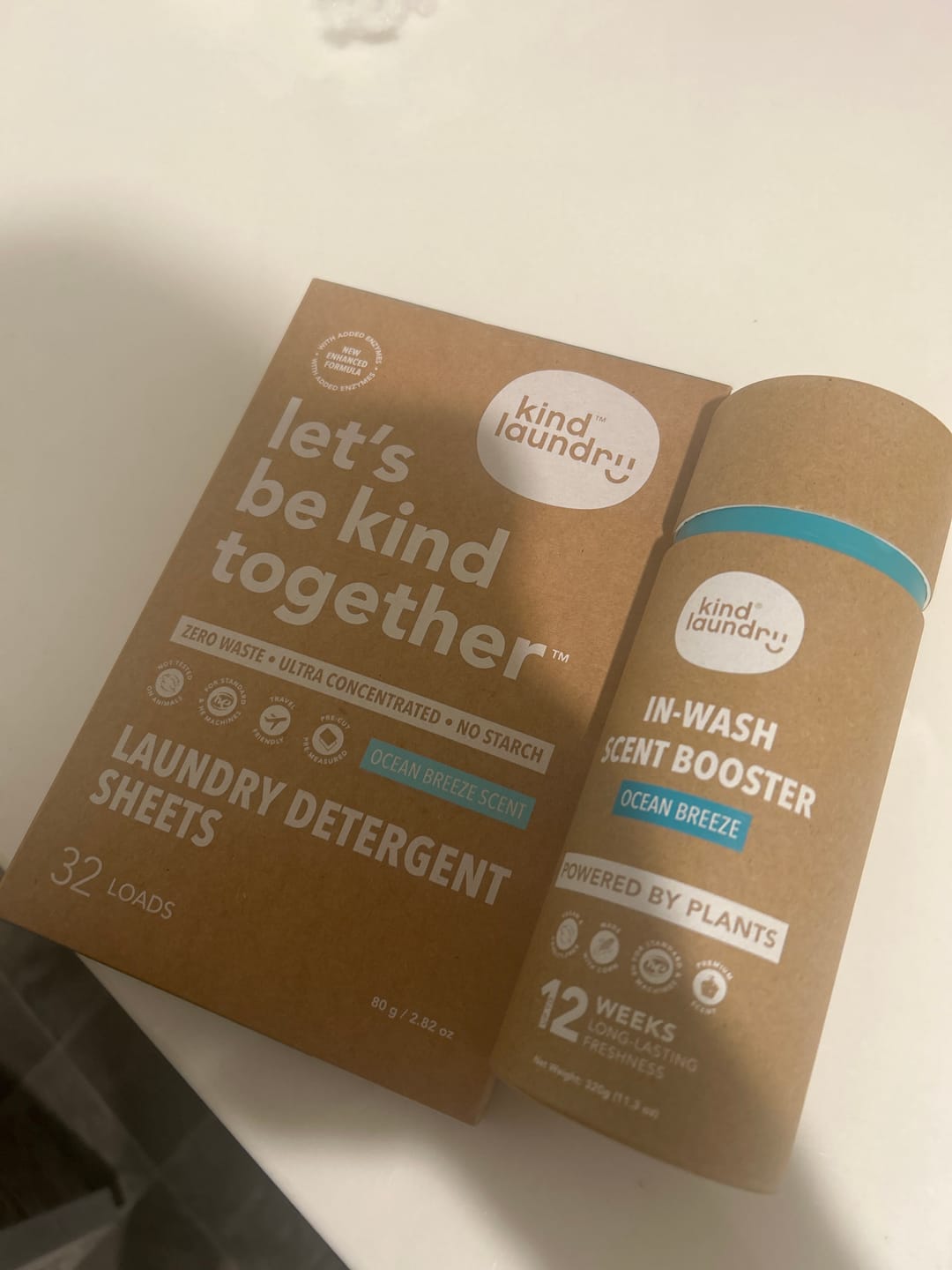 Customer photo review of In-Wash Scent Boosters - Ocean Breeze (21 Loads)