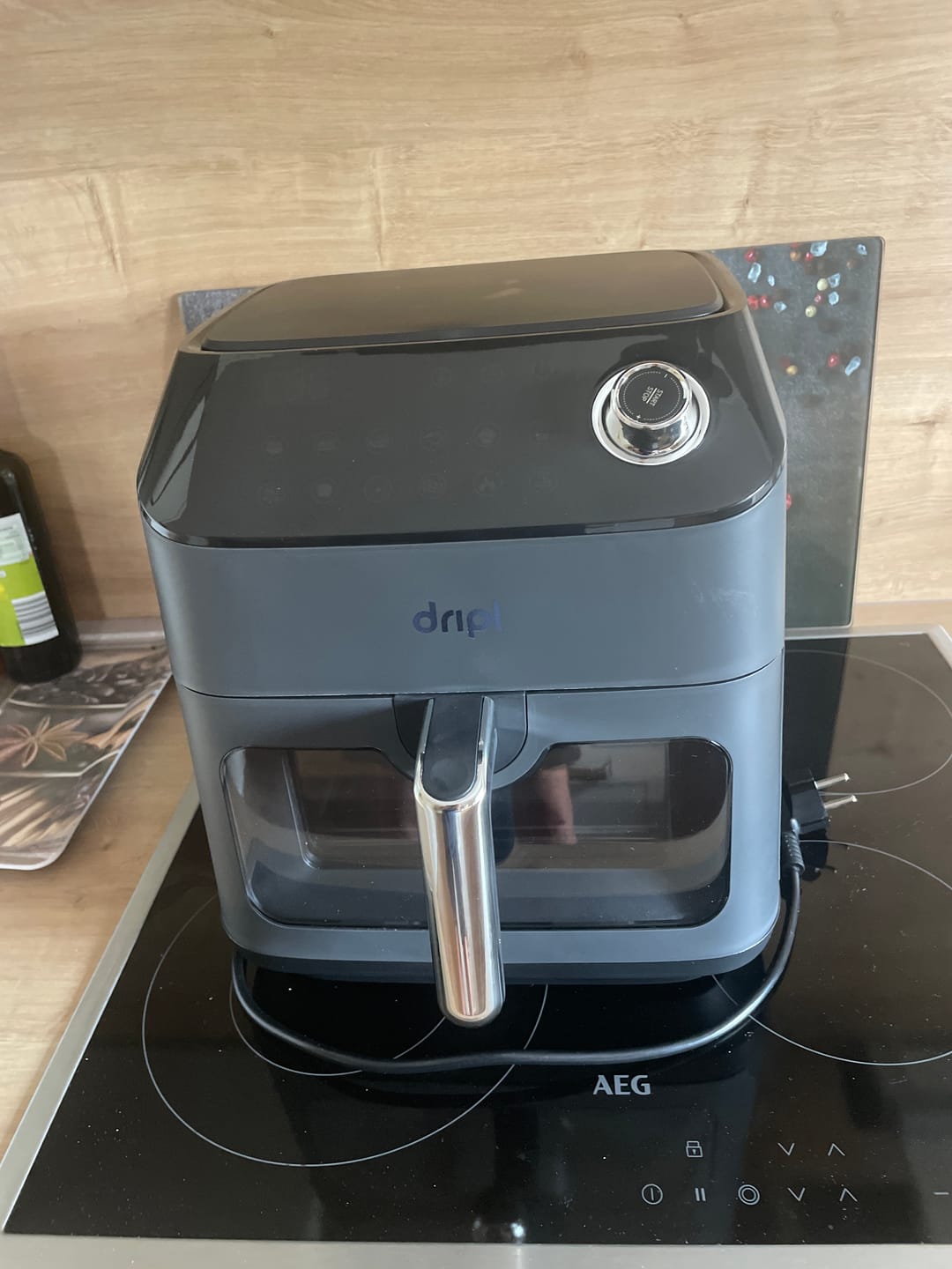 Customer photo review of Dripl Heißluftfritteuse 5,7L mit LCD Touchscreen