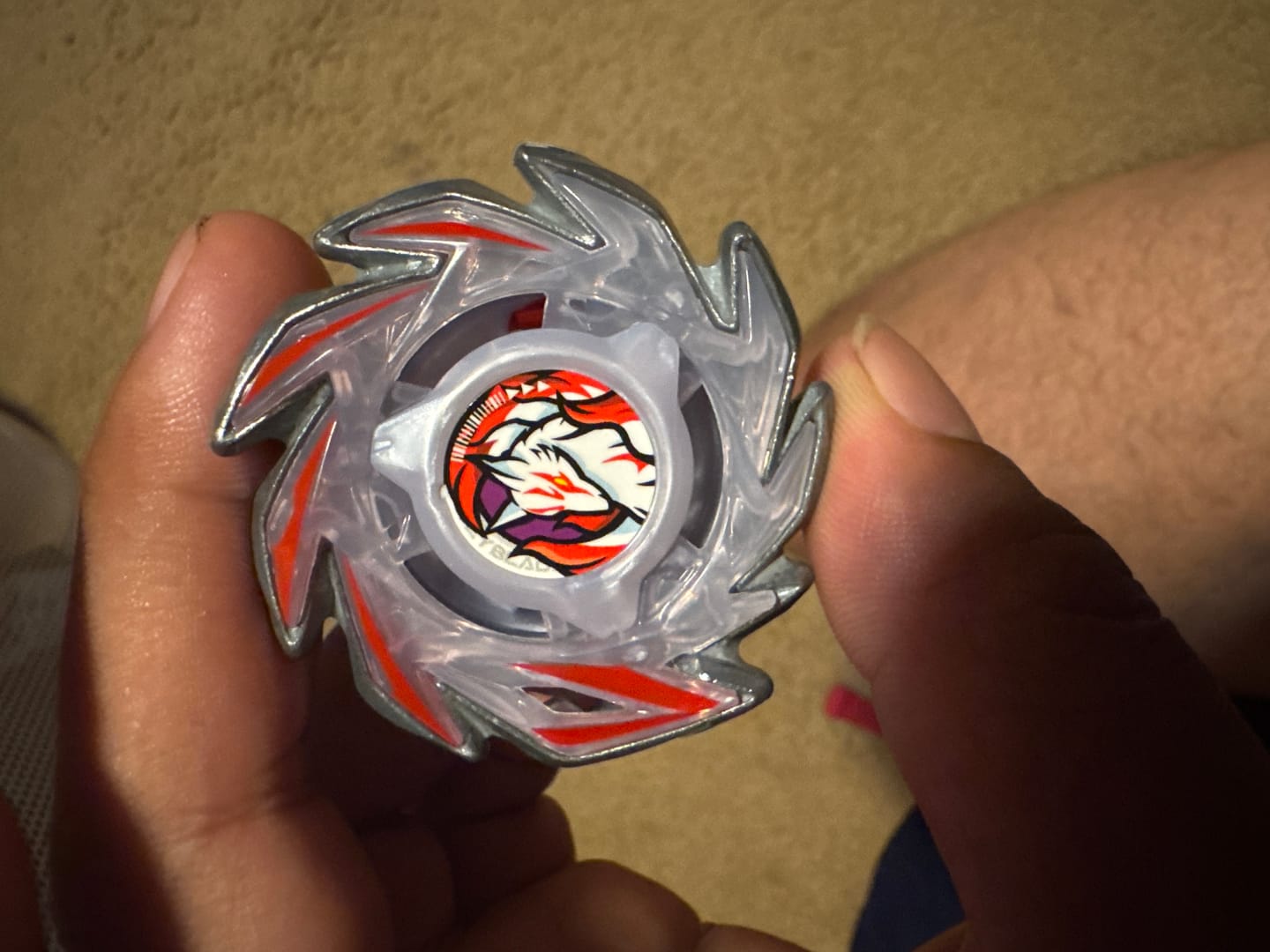 Customer photo review of Takara Tomy Beyblade X CX-06 FoxBrush J9-70GR Random Booster Select