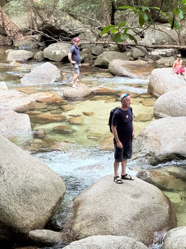 Customer photo review of Mountain Climb T-Shirt