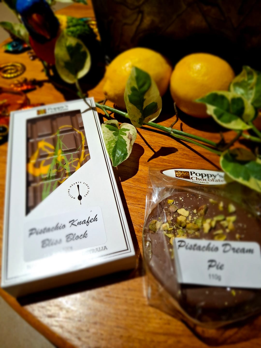 Customer photo review of Pistachio Knafeh Bliss Block - Viral Dubai Chocolate Bar 200g