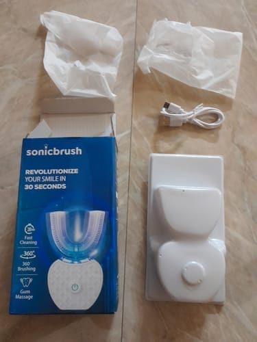 Customer photo review of Sonic Brush® V5