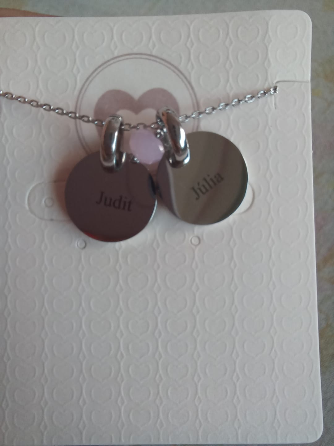 Customer photo review of Collar Pacto - Personalizado