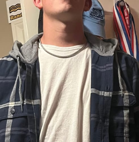 Customer photo review of 4mm Franco Link Chain