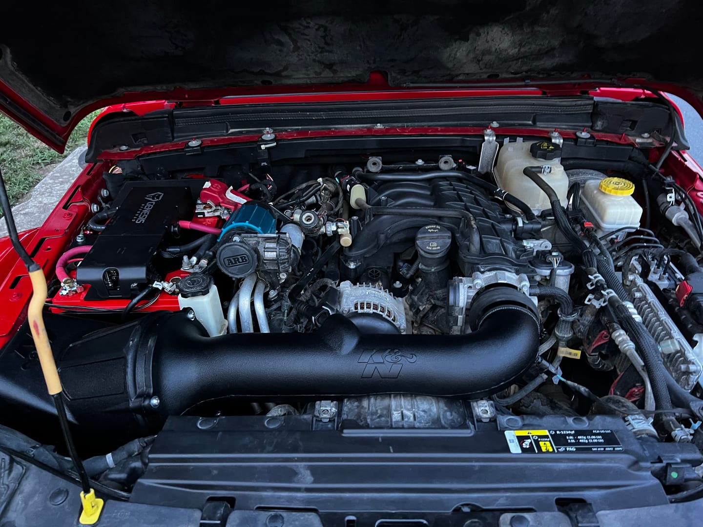 Customer photo review of 2018+ Gas Wrangler JL Gen 3 Dual Battery System