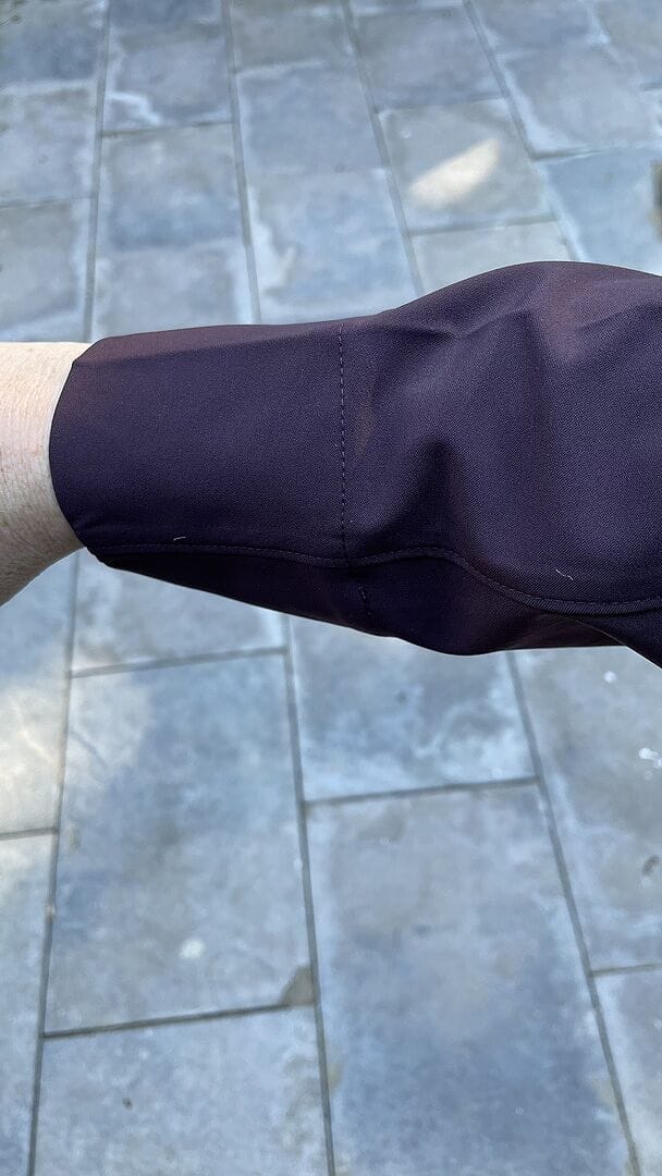 Customer photo review of Moreland Jacket - OrigamiTech :: Wine