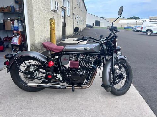 Customer photo review of Universal Fuel Bottle Holder Carrier - FB01