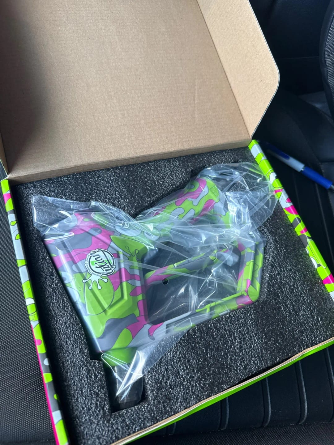 Customer photo review of SHORT PRESSURE WASHER GUN-Graffiti Style