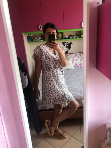 Customer photo review of Abito Saint Tropez - Fiori Verdi