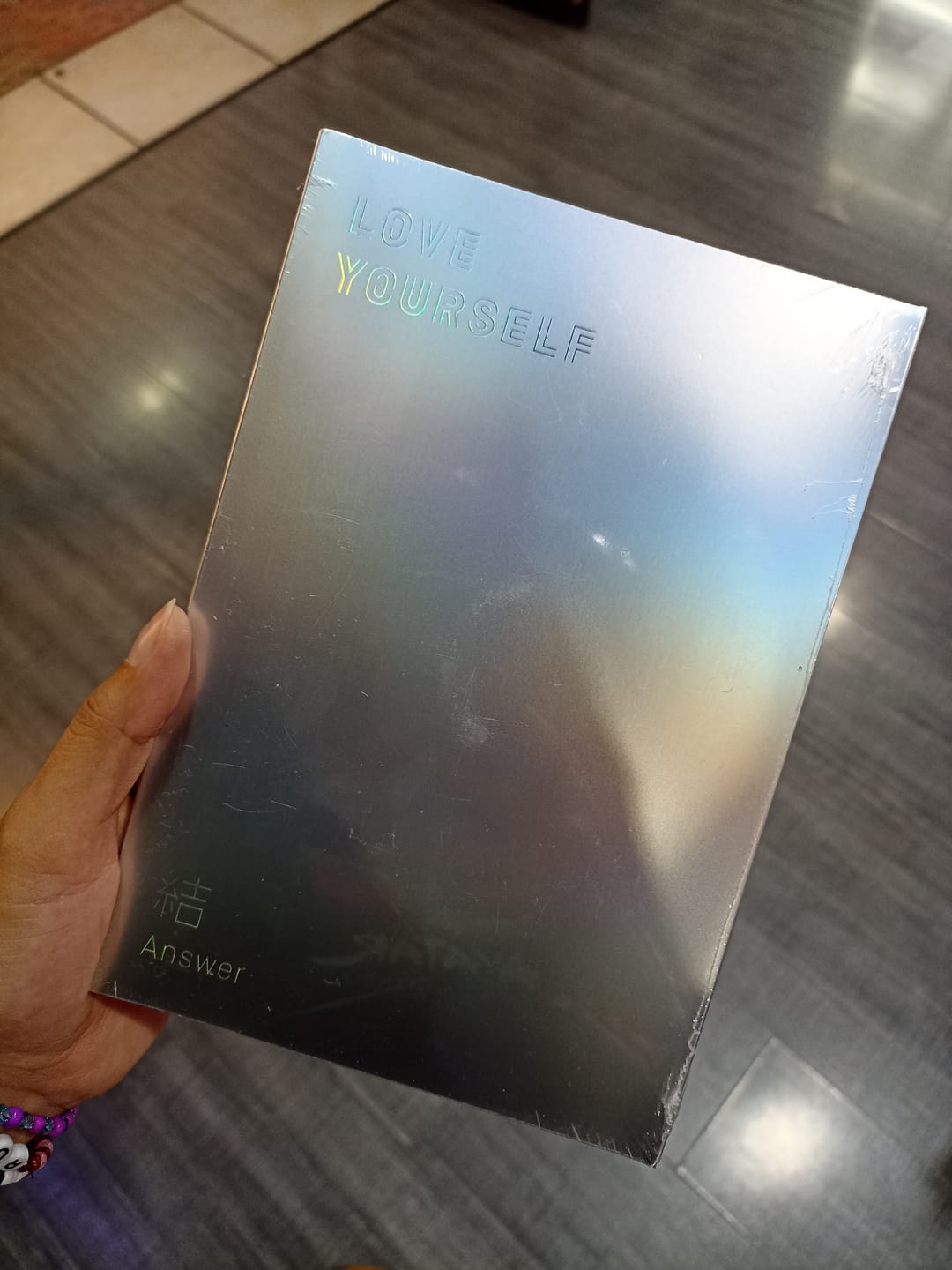 Customer photo review of BTS - REPACKAGE ALBUM LOVE YOURSELF 結 ANSWER