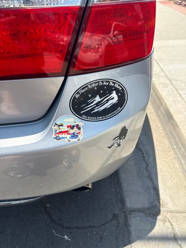 Customer photo review of Print Custom Stickers