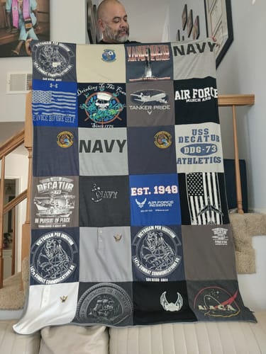 undefined review of Premium T Shirt Quilt image 1 out of 1
