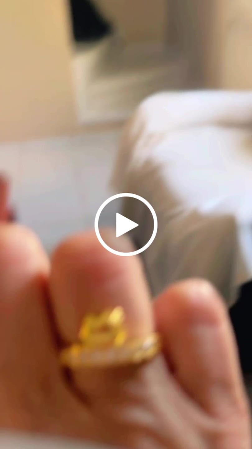 Customer video review of Anillo Eternal Love | Plata con Baño de Oro 18k | Hello Kitty