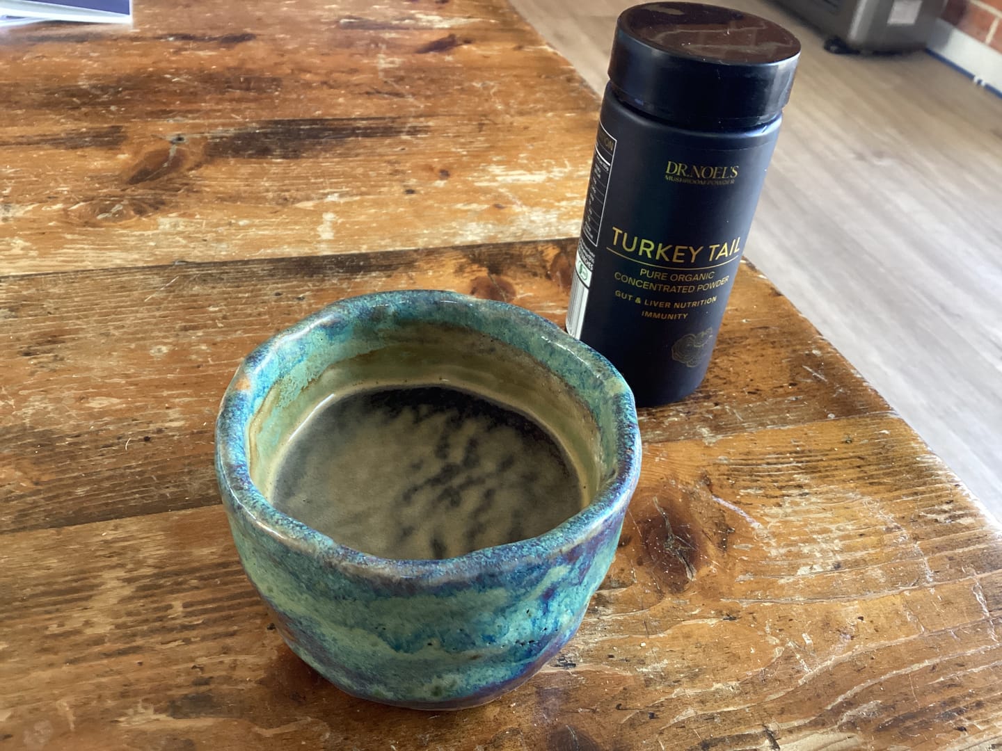 Customer photo review of Organic Turkey Tail Mushroom Extract Powder