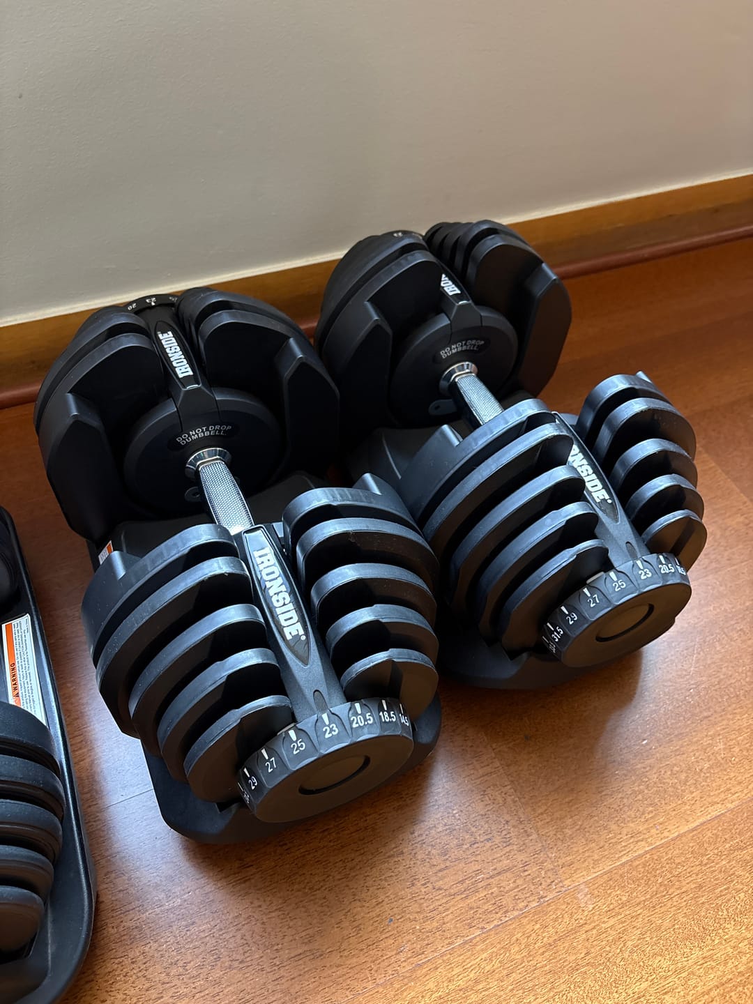 Customer photo review of Mancuerna Ajustable 40 kg IRONSIDE