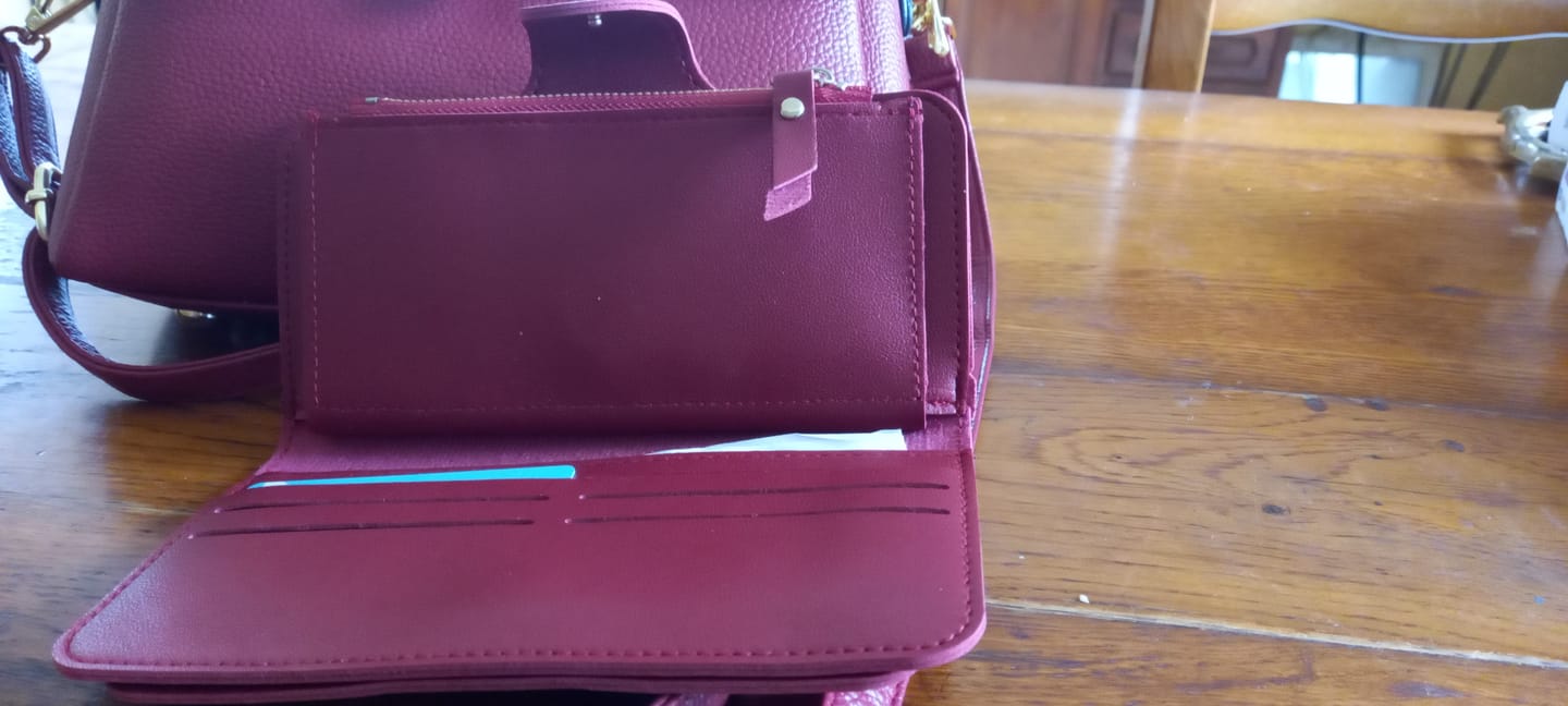 Customer photo review of Porte Carte Femme pas Cher