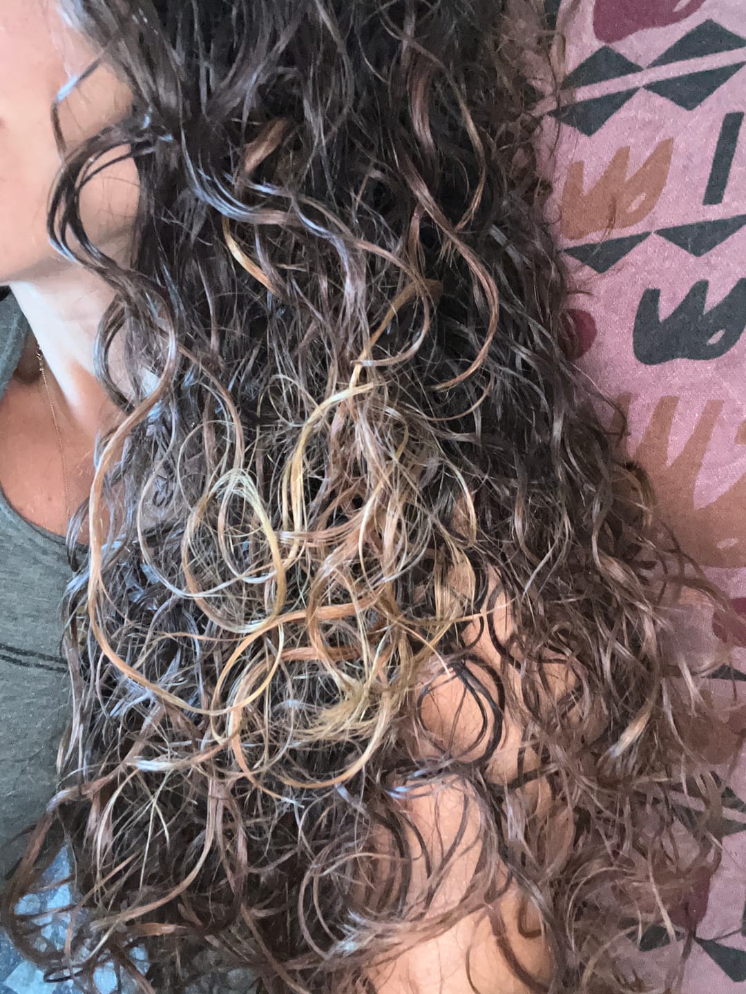 Customer photo review of CurlMed Champú Sólido Volumen, Brillo y Suavidad