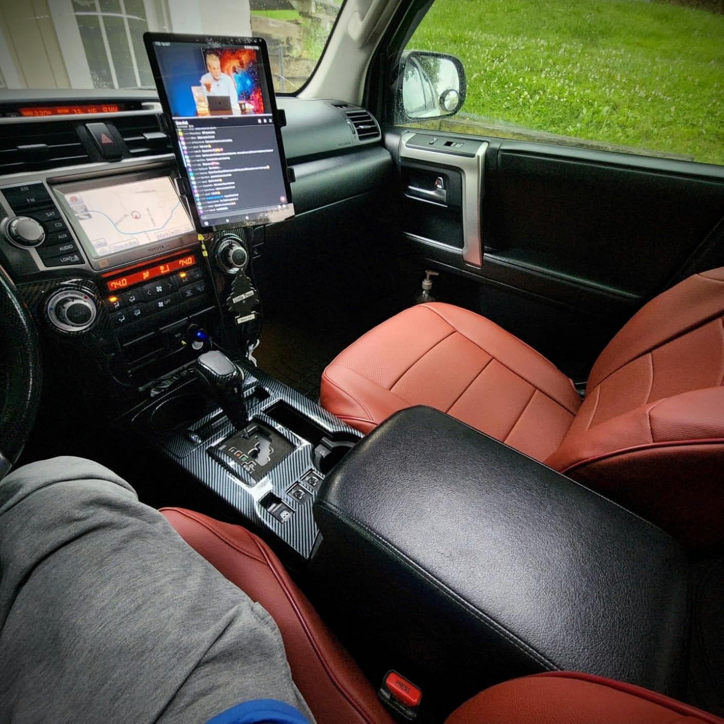 Customer photo review of Premium Custom-Fit Seat Covers