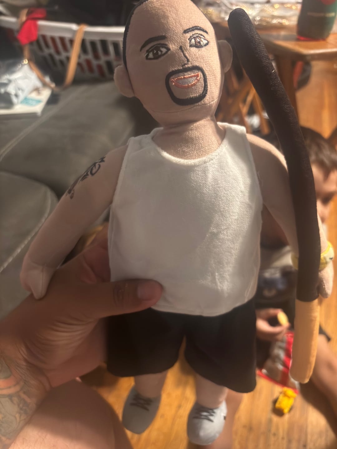 Customer photo review of Turn Selfie into Plush Dolls