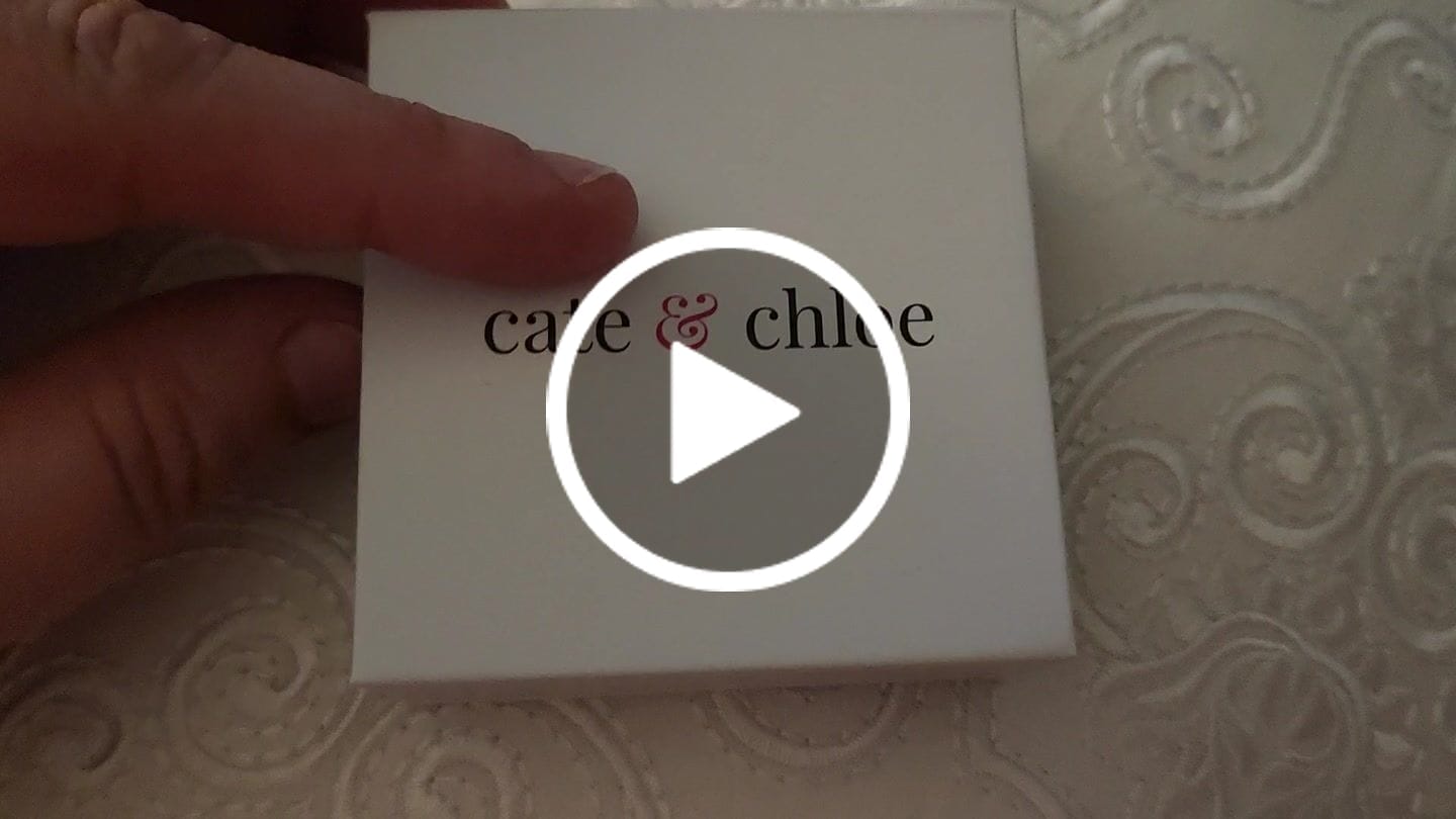 Customer video review of Dorothy 18k White Gold Plated Mama Necklace with Swarovski Crystals