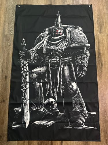 Customer photo review of Penitent Crusader (Flag)