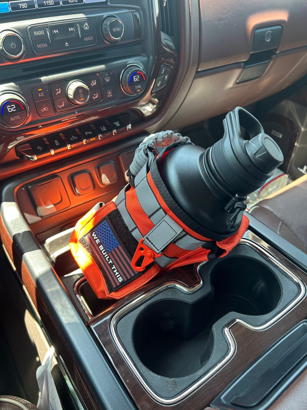 Customer photo review of 64oz Iron Workforce Bottles