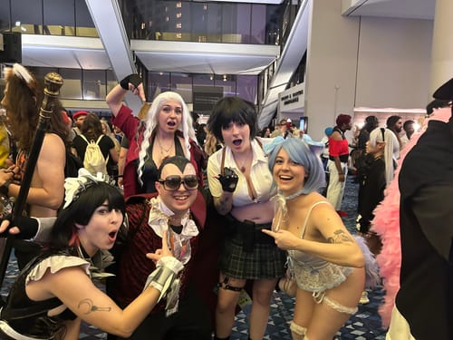 Customer photo review of Cosplay Bar Maiden Maid Lingerie KO19（5-Piece Set）