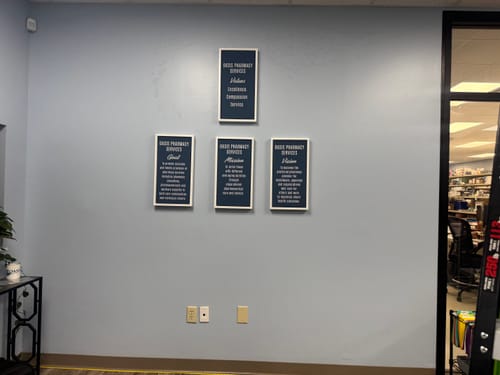 Customer photo review of Custom Text on Canvas Wall Art for Personalized Gifts