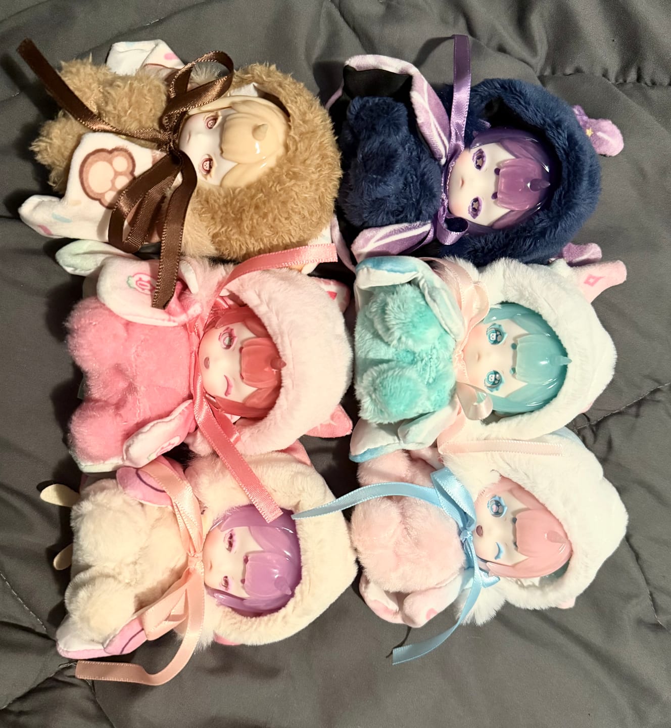 Customer photo review of Antu Cute Petite Series Plush Blind Box