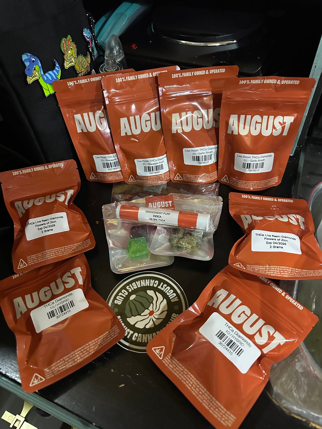 Customer photo review of THCa Diamonds