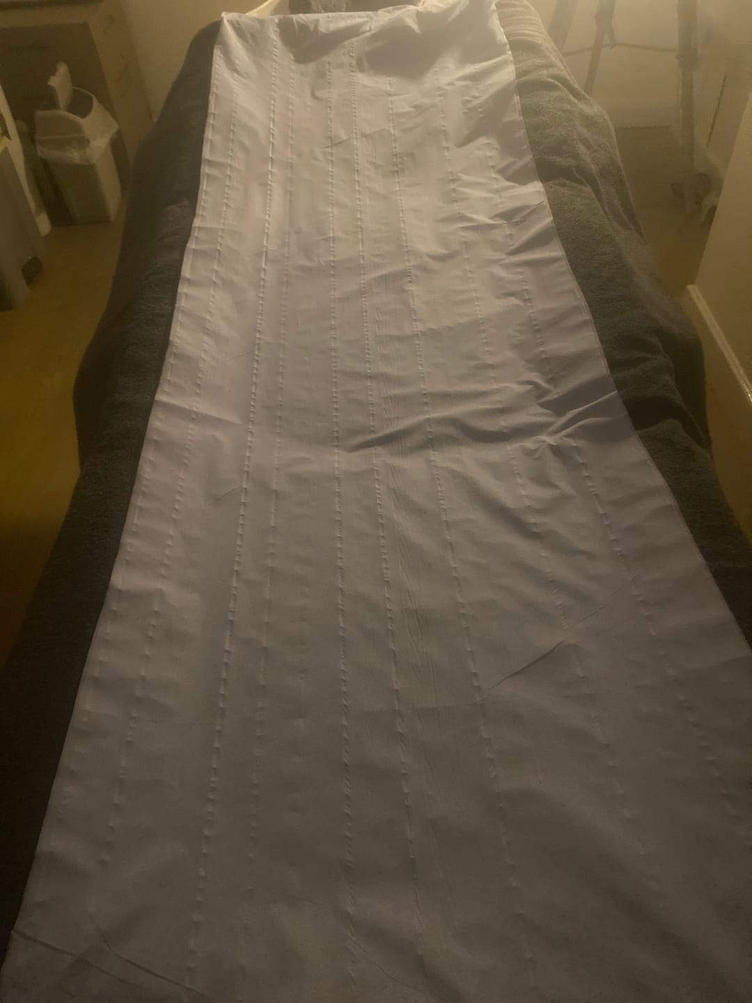 Customer photo review of Essentials Blue Couch Roll 20" - 2ply - 40m x 500mm - Case of 12