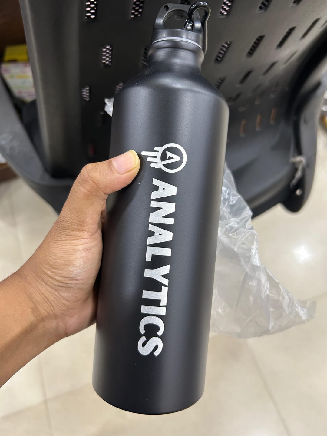 Customer photo review of Premium Water Bottle | Best for Corporate Gifting | PrintMine.in