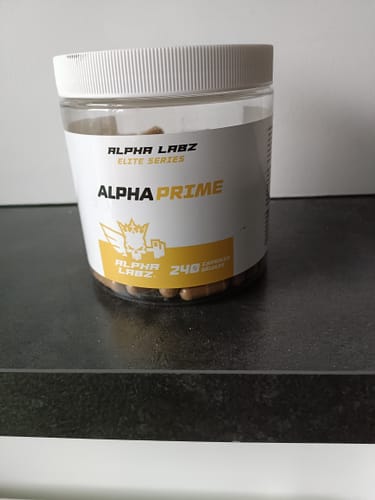 Customer photo review of Alpha Labz - Alpha Prime